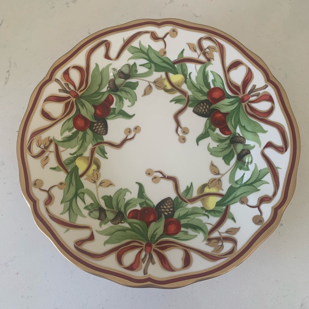 Tiffany & Co. Holiday DISCONTINUED plates
